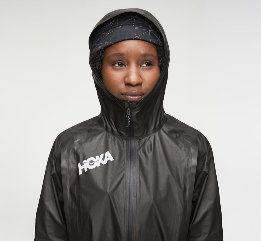 Chaquetas Hoka One One Mujer Negros - Gore-Tex Shakedry™ Run - LEBG85012